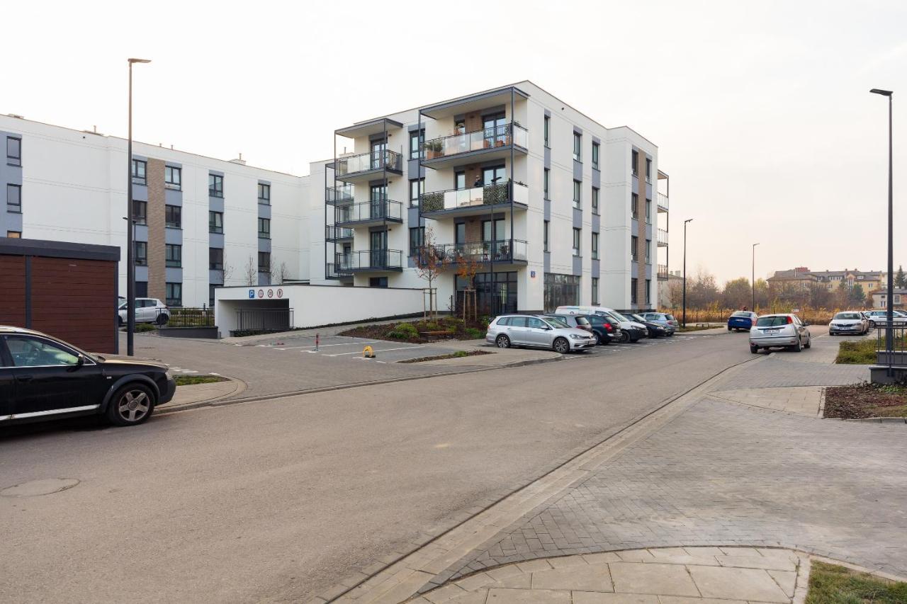 Budki Szczesliwickie Business Apartment วอร์ซอ ภายนอก รูปภาพ