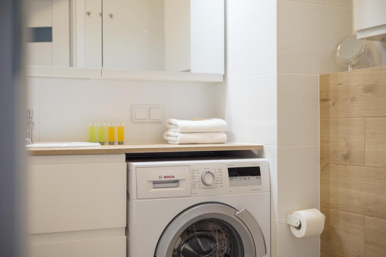 Budki Szczesliwickie Business Apartment วอร์ซอ ภายนอก รูปภาพ