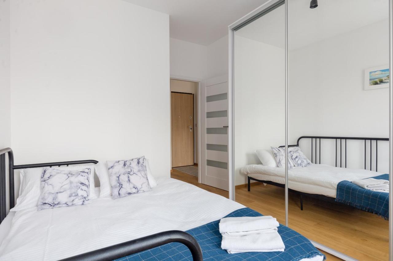 Budki Szczesliwickie Business Apartment วอร์ซอ ภายนอก รูปภาพ